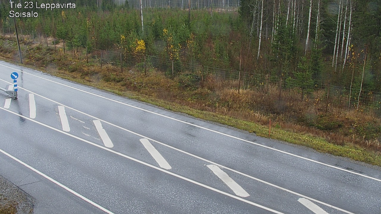Weather Camera Image Väg 23 Leppävirta, Soisalo, Leppävirta, Pohjois-Savo