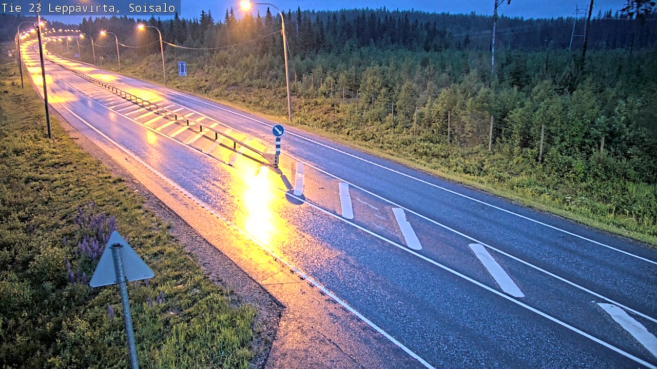 Kelikamerat Kuva Tie 23 Leppävirta, Soisalo, Leppävirta, Pohjois-Savo