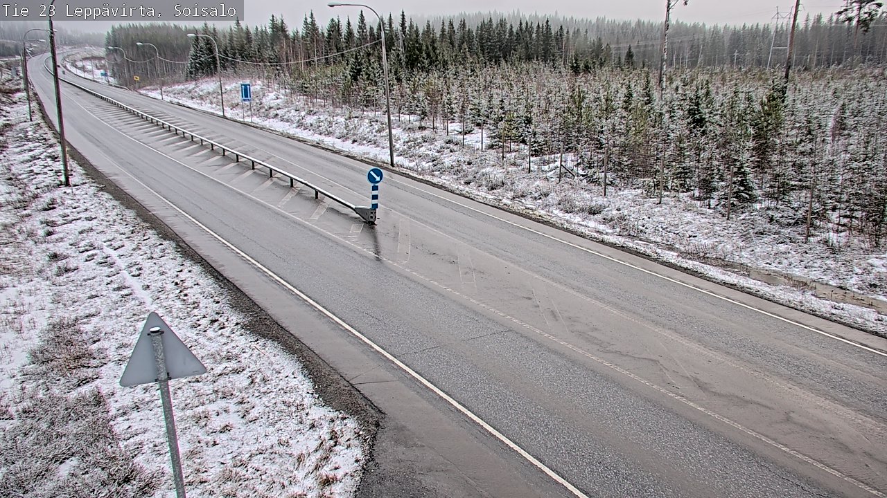 Kelikamerat Kuva Tie 23 Leppävirta, Soisalo, Leppävirta, Pohjois-Savo