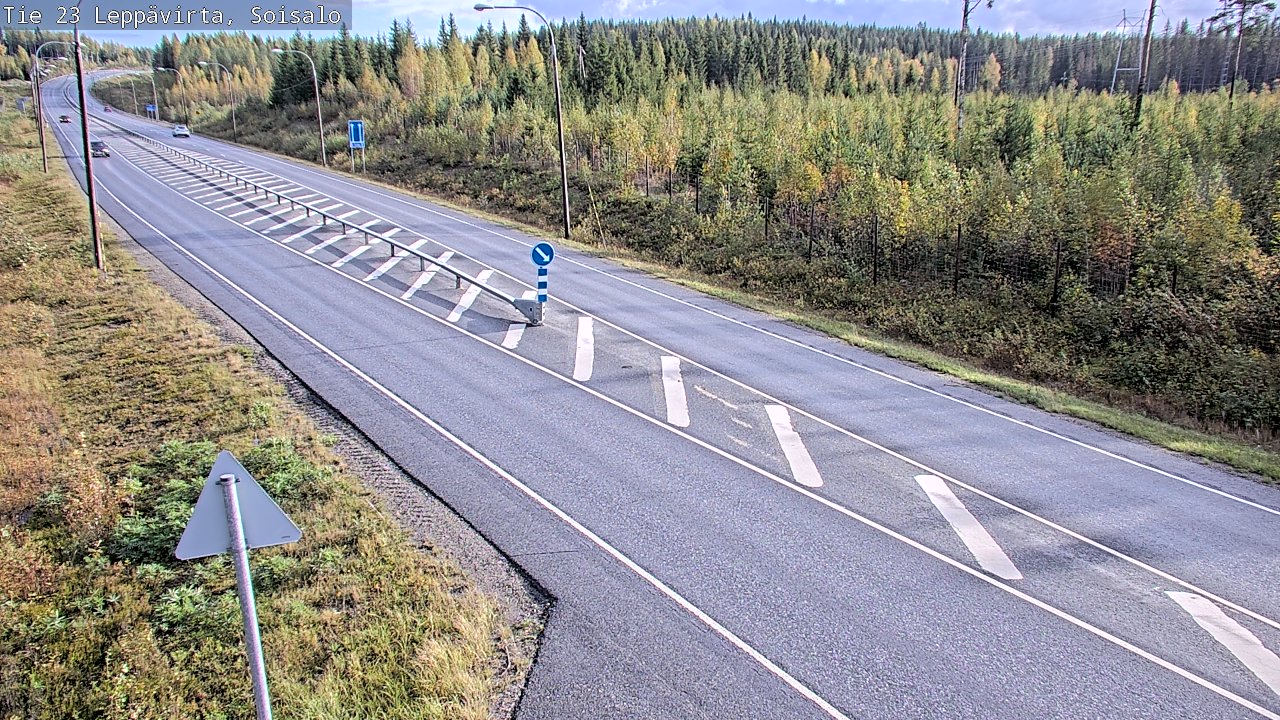 Kelikamerat Kuva Tie 23 Leppävirta, Soisalo, Leppävirta, Pohjois-Savo