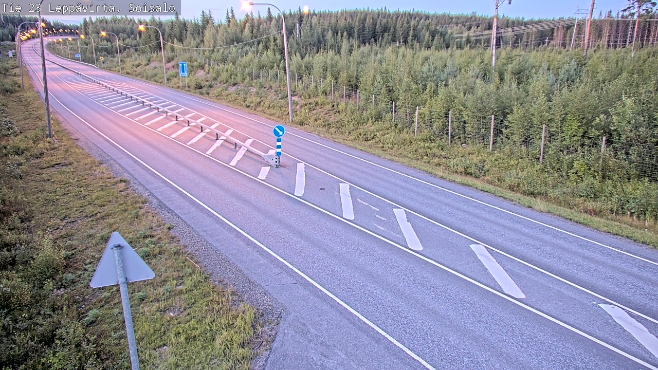 Kelikamerat Kuva Tie 23 Leppävirta, Soisalo, Leppävirta, Pohjois-Savo