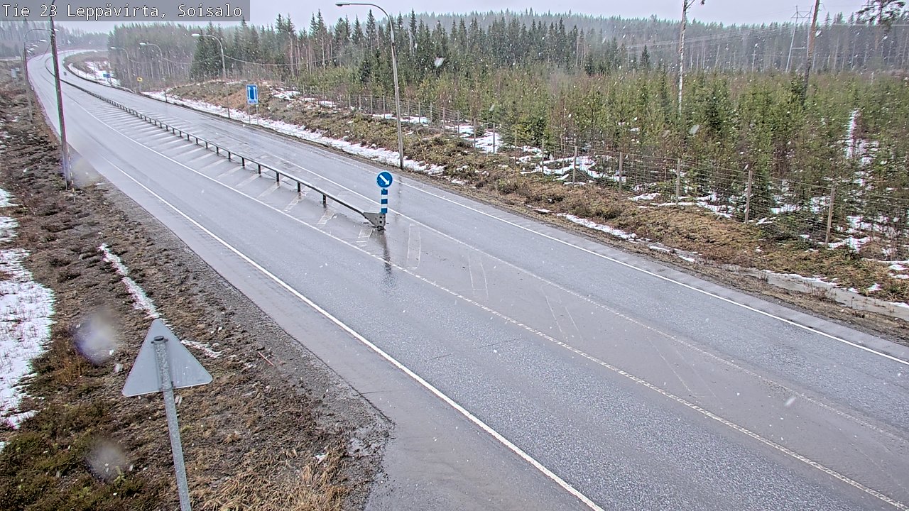 Kelikamerat Kuva Tie 23 Leppävirta, Soisalo, Leppävirta, Pohjois-Savo