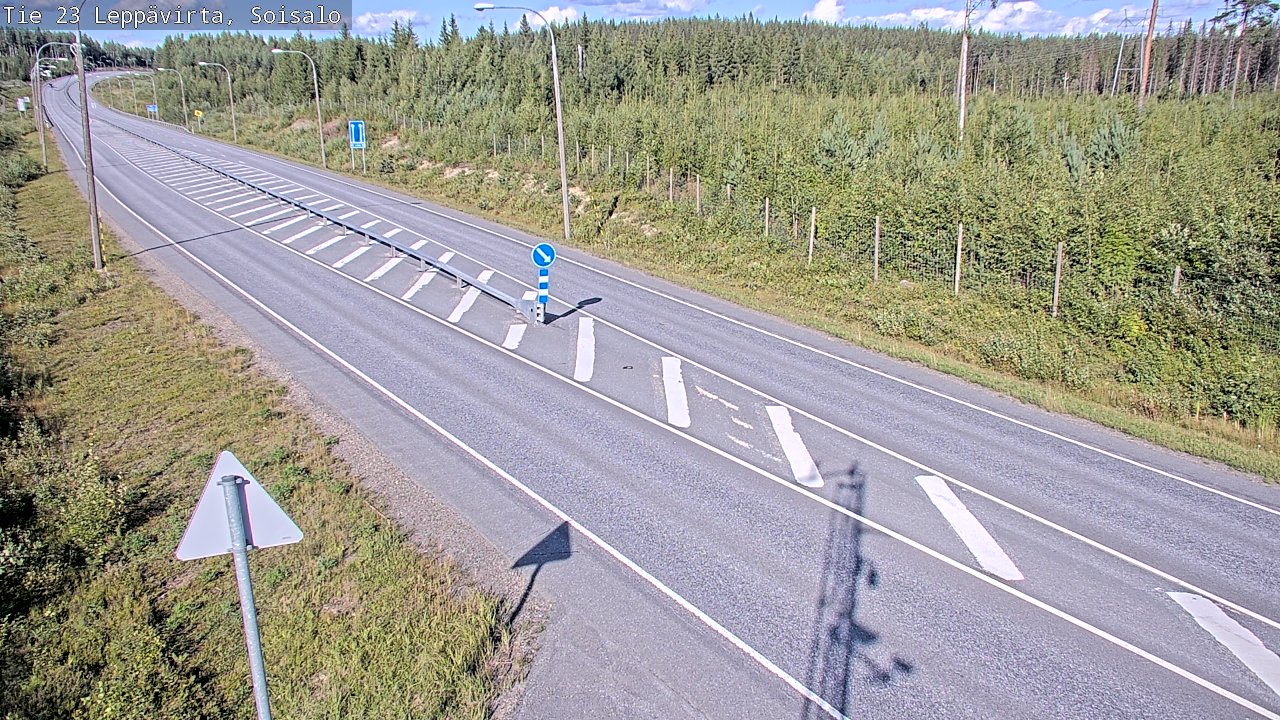 Kelikamerat Kuva Tie 23 Leppävirta, Soisalo, Leppävirta, Pohjois-Savo