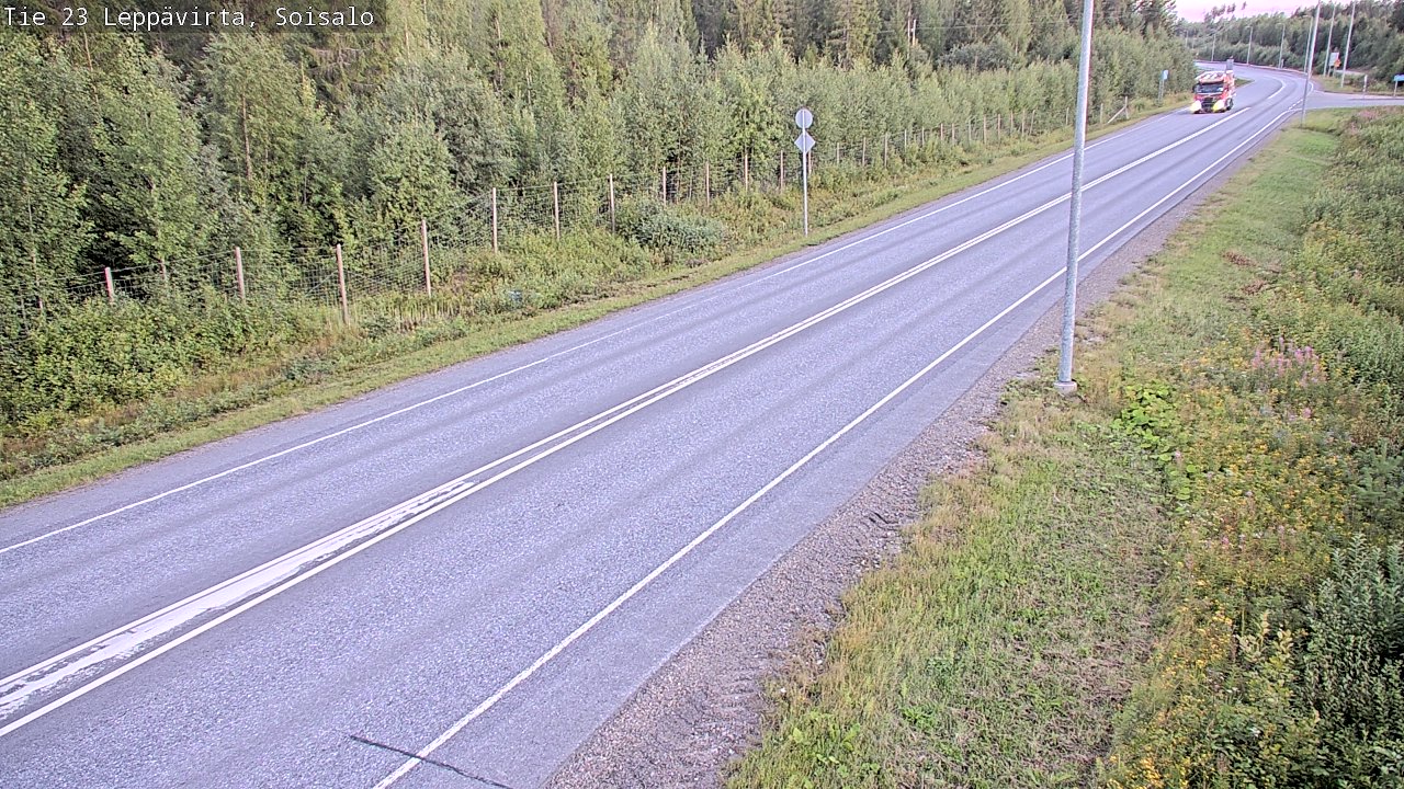 Kelikamerat Kuva Tie 23 Leppävirta, Soisalo, Leppävirta, Pohjois-Savo