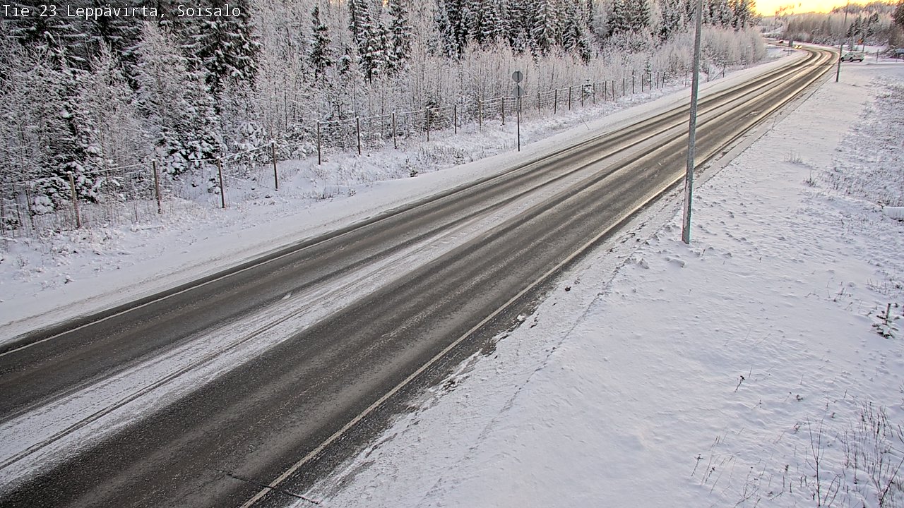 Kelikamerat Kuva Tie 23 Leppävirta, Soisalo, Leppävirta, Pohjois-Savo