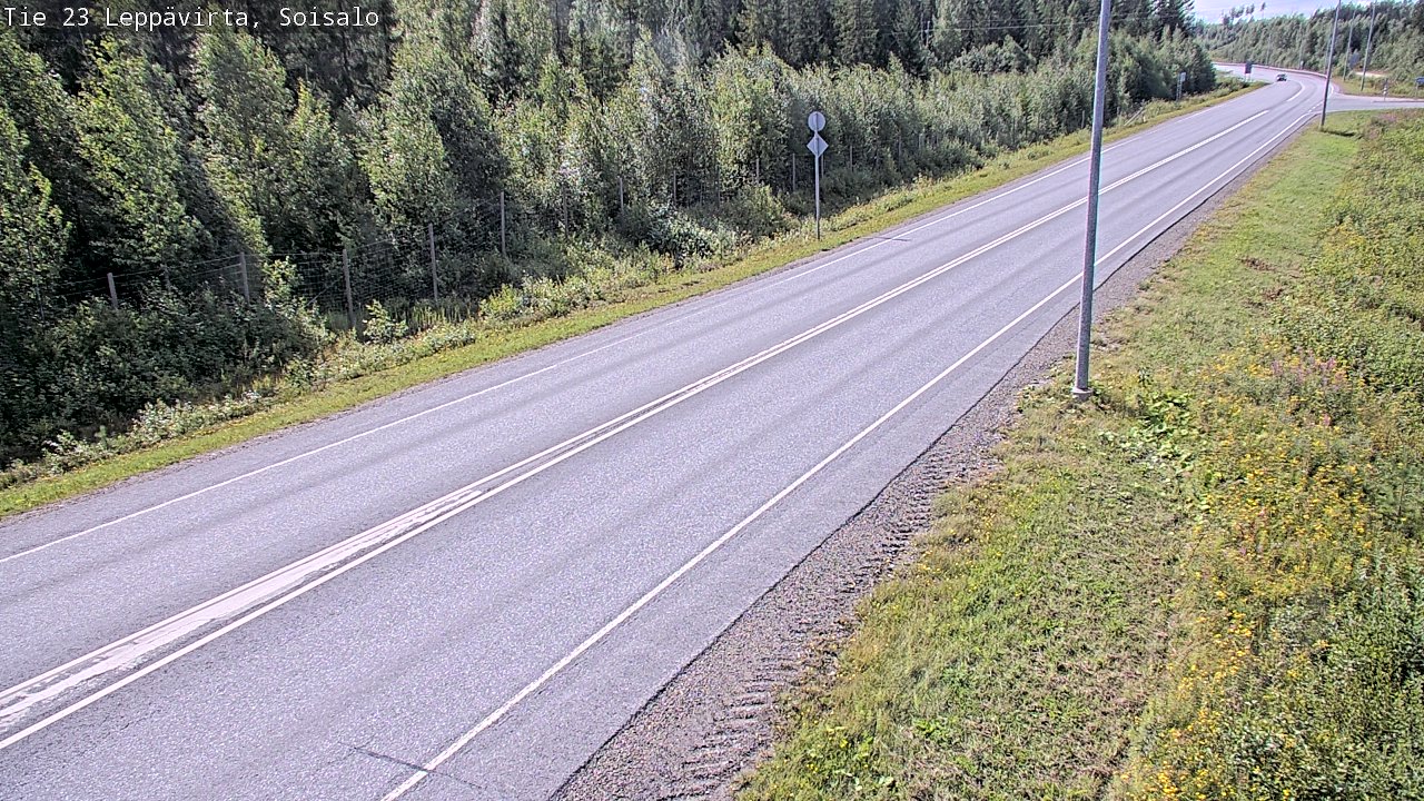Kelikamerat Kuva Tie 23 Leppävirta, Soisalo, Leppävirta, Pohjois-Savo