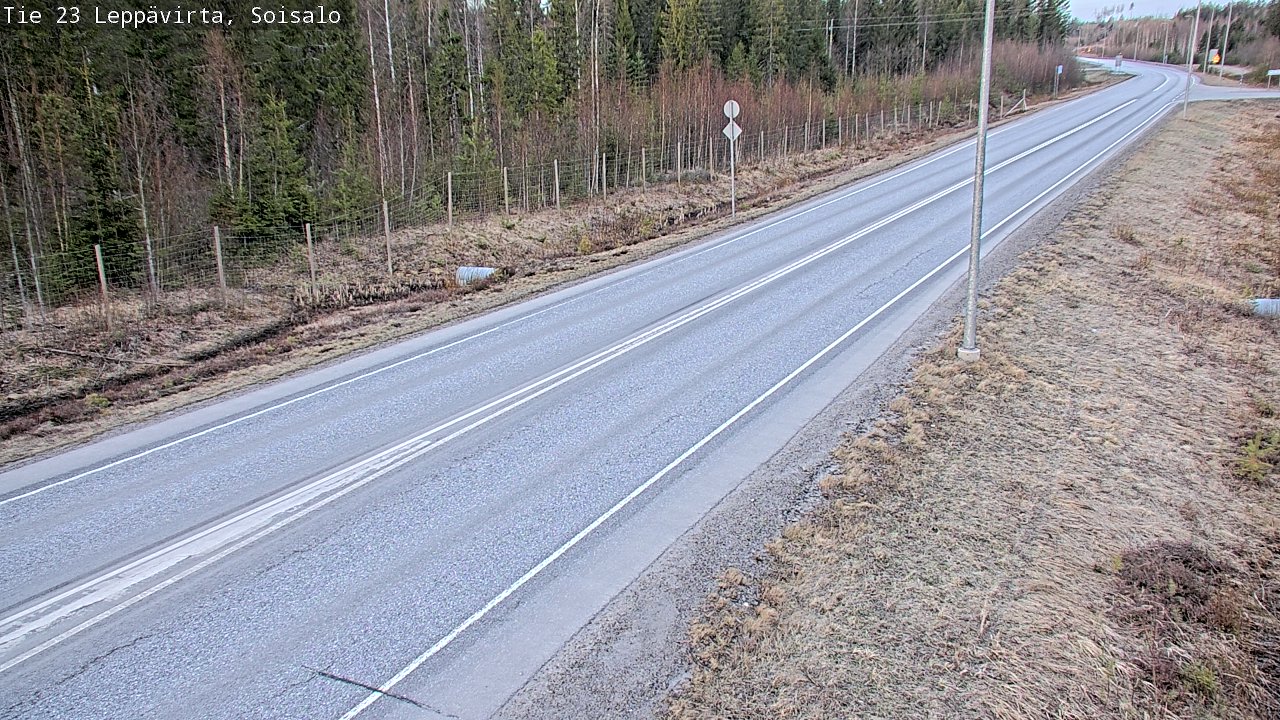 Kelikamerat Kuva Tie 23 Leppävirta, Soisalo, Leppävirta, Pohjois-Savo