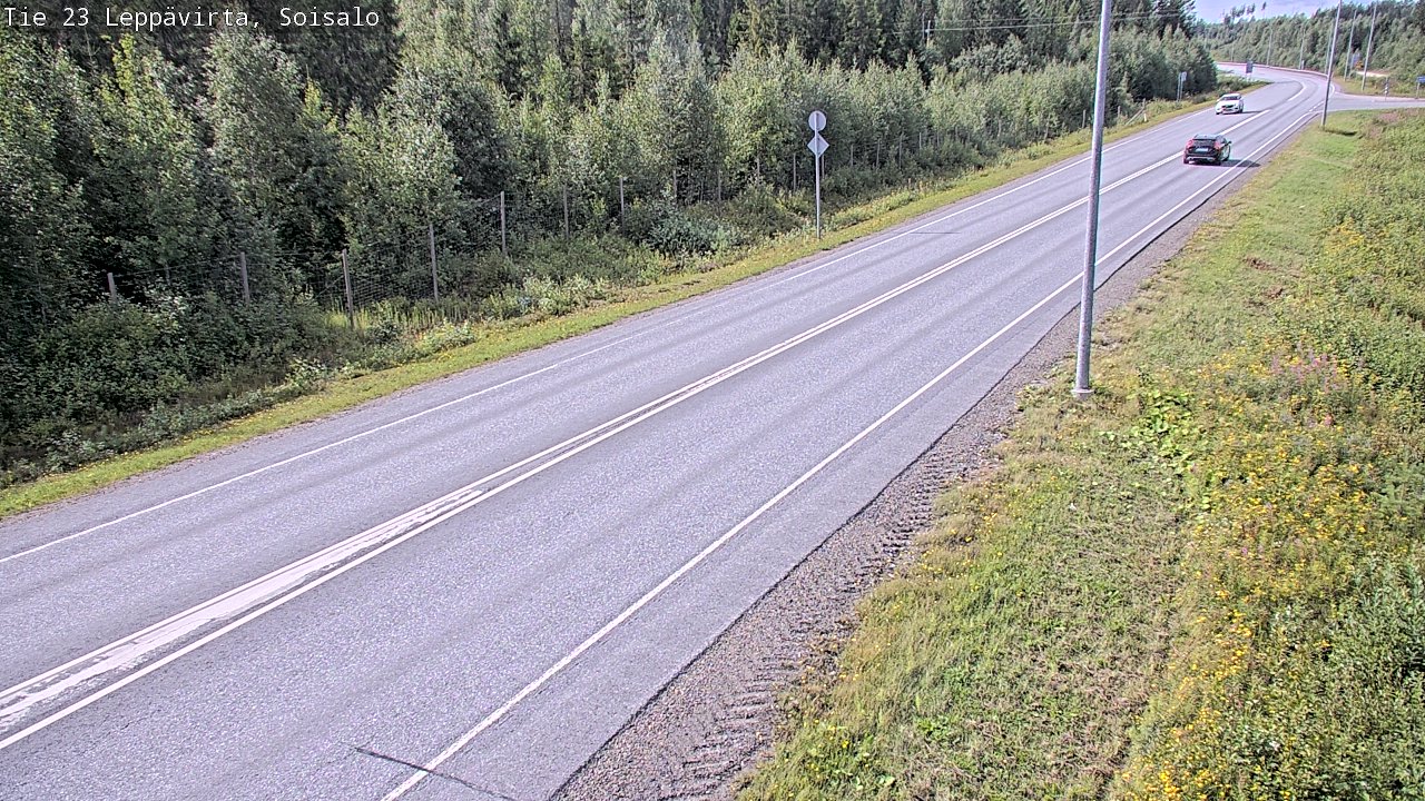 Kelikamerat Kuva Tie 23 Leppävirta, Soisalo, Leppävirta, Pohjois-Savo
