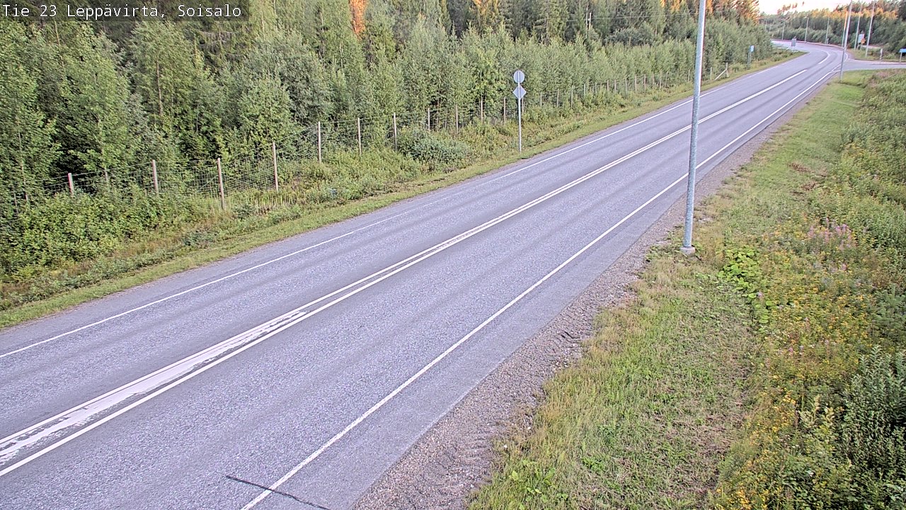 Kelikamerat Kuva Tie 23 Leppävirta, Soisalo, Leppävirta, Pohjois-Savo
