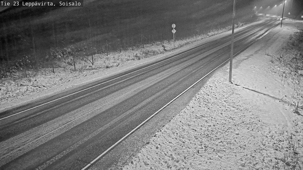 Weather Camera Image Road 23 Leppävirta, Soisalo, Leppävirta, Pohjois-Savo