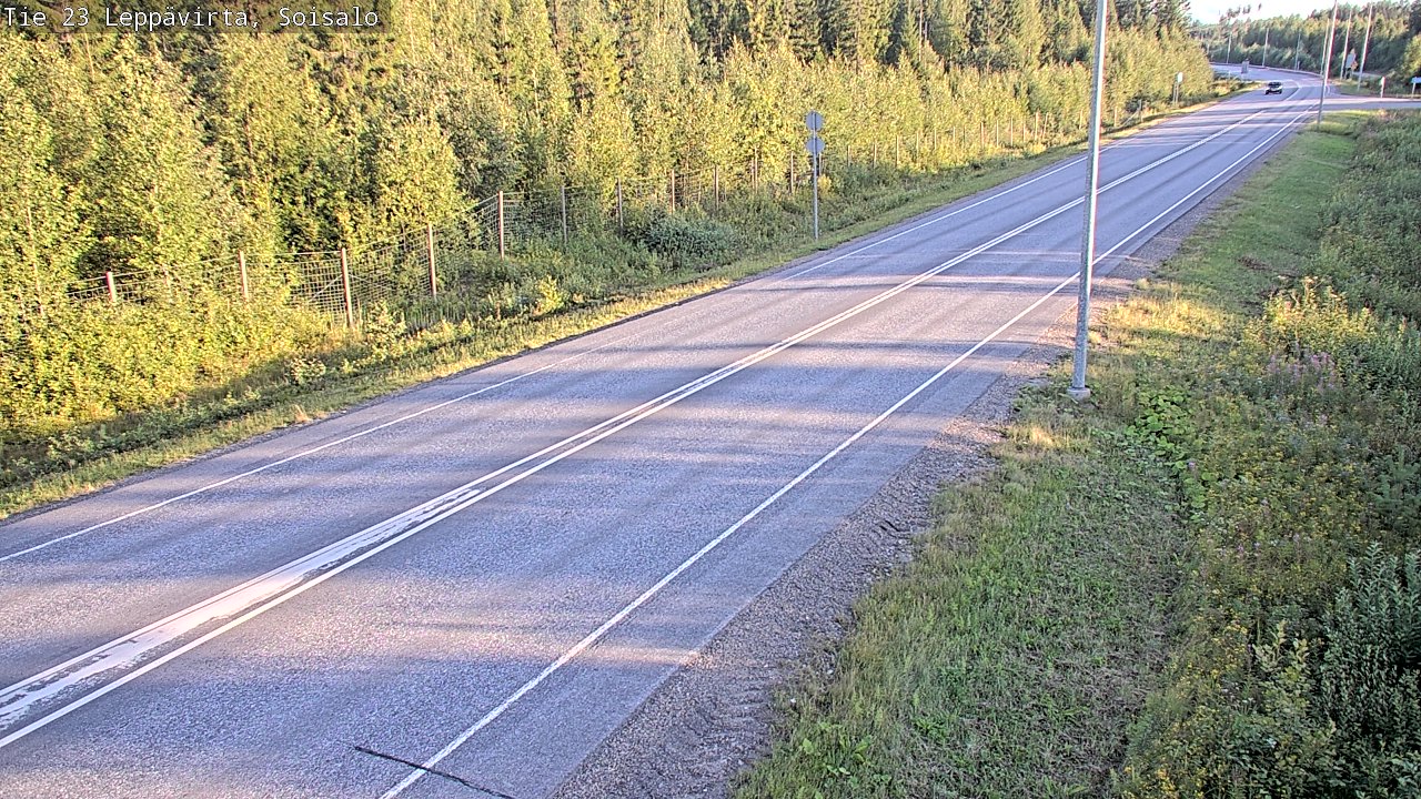 Kelikamerat Kuva Tie 23 Leppävirta, Soisalo, Leppävirta, Pohjois-Savo