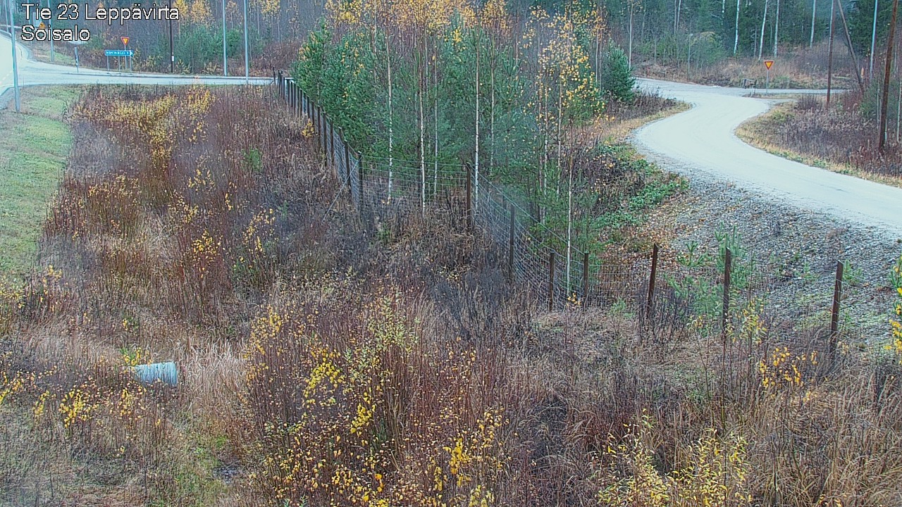 Weather Camera Image Väg 23 Leppävirta, Soisalo, Leppävirta, Pohjois-Savo