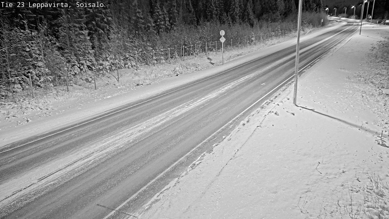 Weather Camera Image Road 23 Leppävirta, Soisalo, Leppävirta, Pohjois-Savo