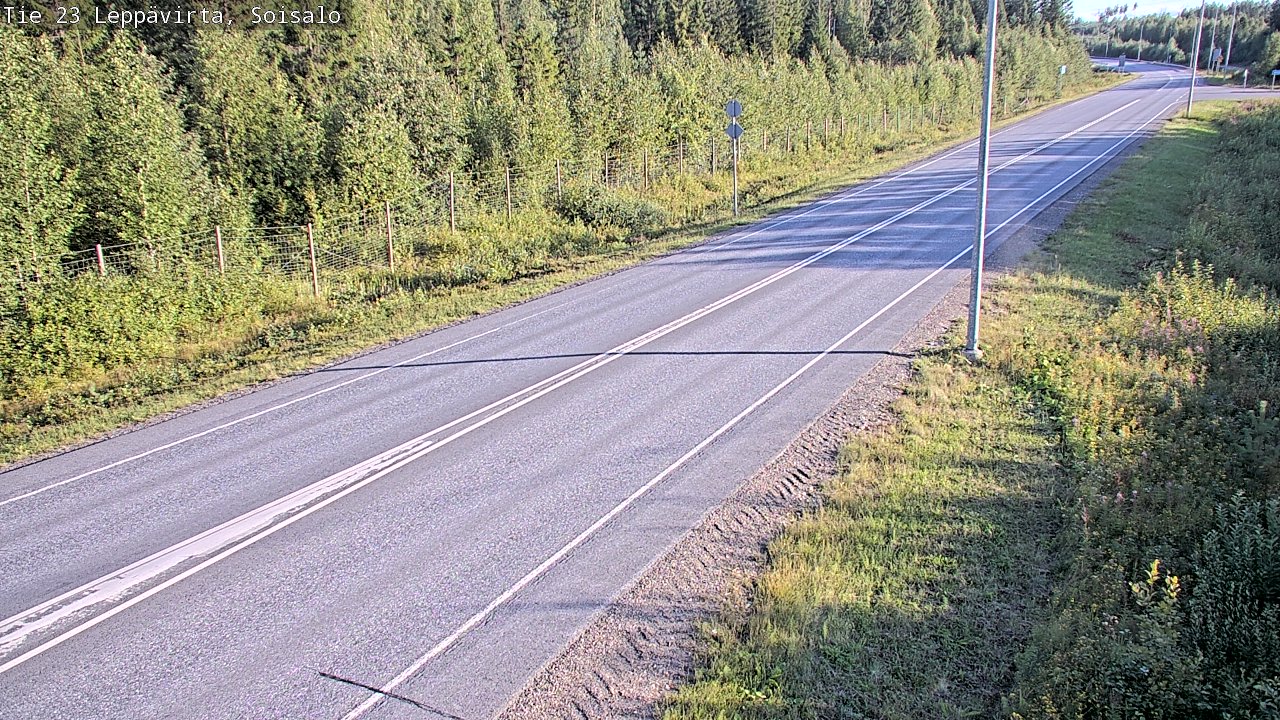 Kelikamerat Kuva Tie 23 Leppävirta, Soisalo, Leppävirta, Pohjois-Savo
