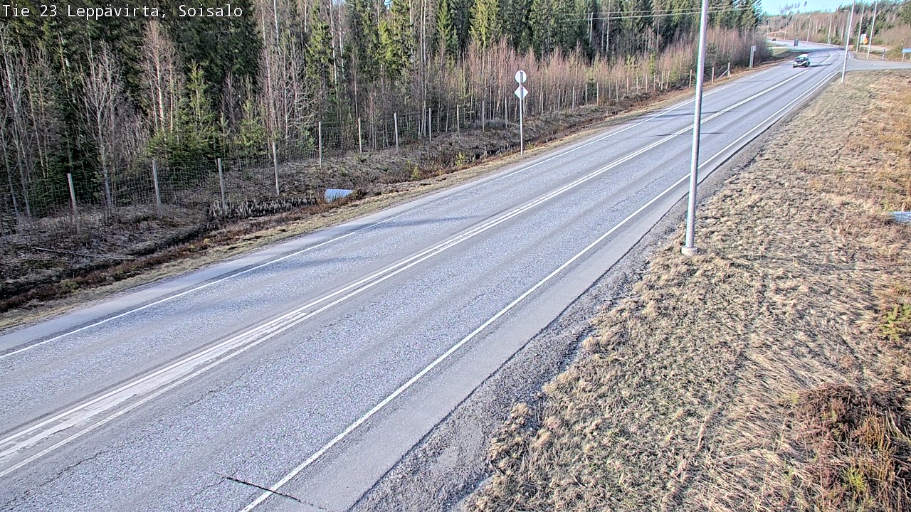 Kelikamerat Kuva Tie 23 Leppävirta, Soisalo, Leppävirta, Pohjois-Savo