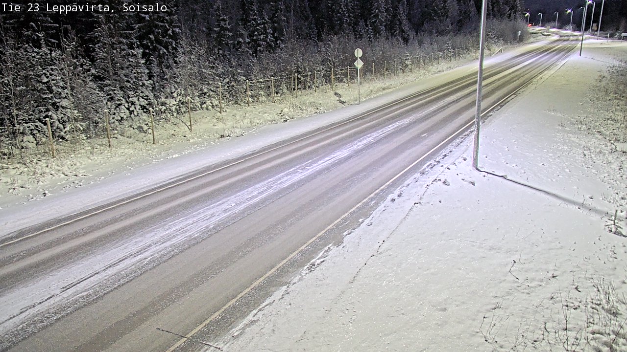 Weather Camera Image Väg 23 Leppävirta, Soisalo, Leppävirta, Pohjois-Savo