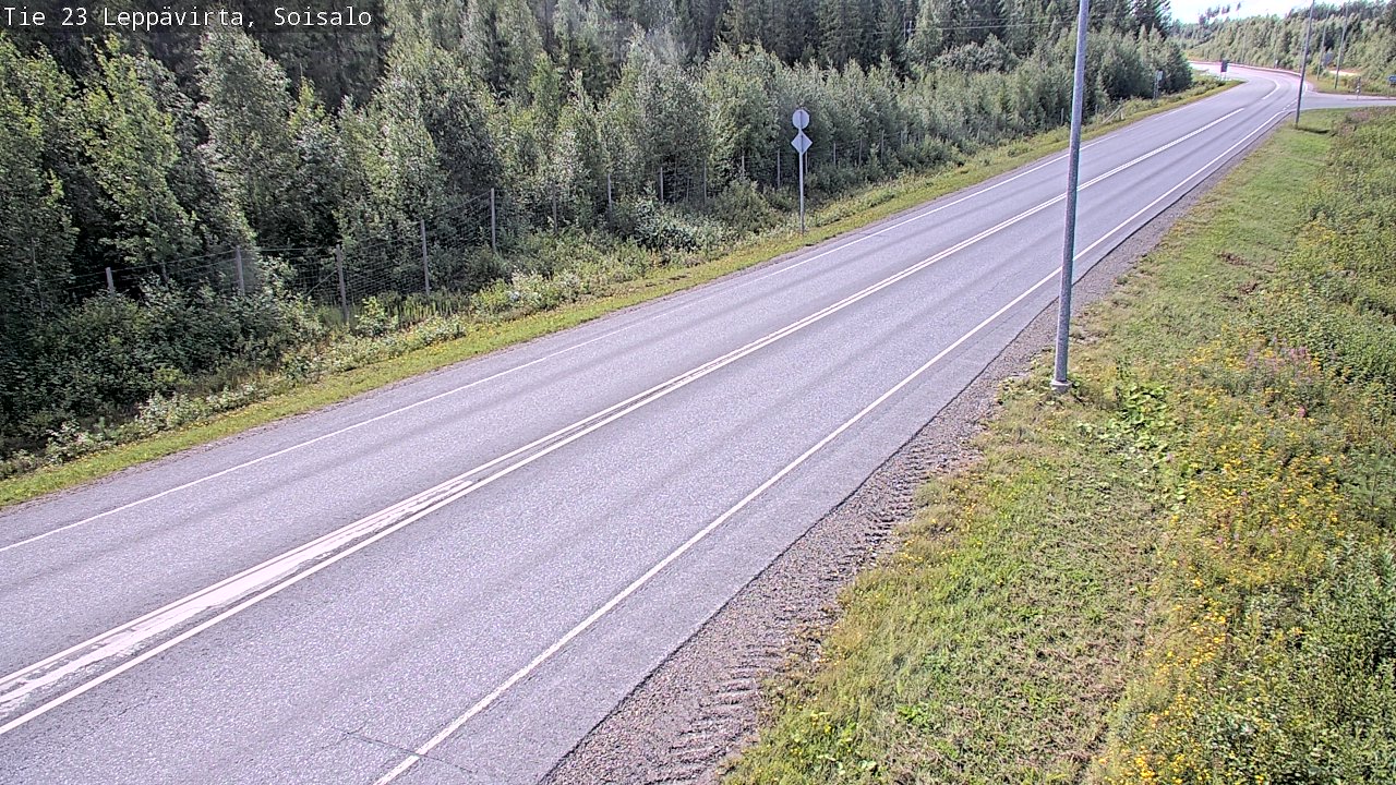 Kelikamerat Kuva Tie 23 Leppävirta, Soisalo, Leppävirta, Pohjois-Savo