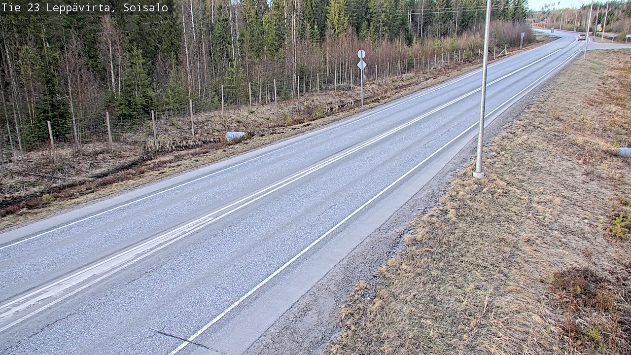 Kelikamerat Kuva Tie 23 Leppävirta, Soisalo, Leppävirta, Pohjois-Savo