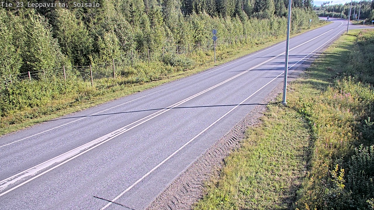 Kelikamerat Kuva Tie 23 Leppävirta, Soisalo, Leppävirta, Pohjois-Savo