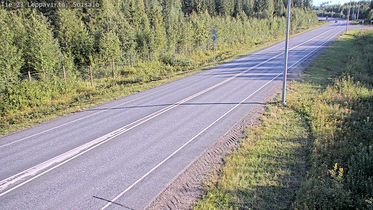 Kelikamerat Kuva Tie 23 Leppävirta, Soisalo, Leppävirta, Pohjois-Savo
