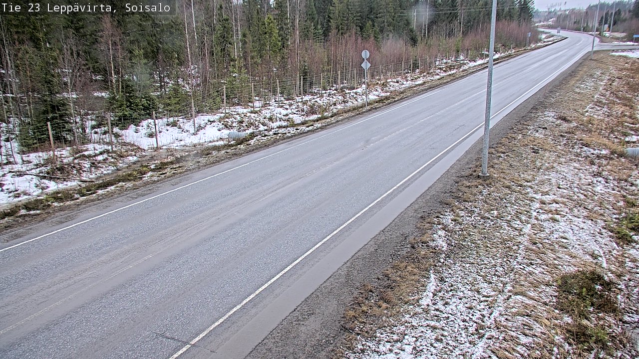 Kelikamerat Kuva Tie 23 Leppävirta, Soisalo, Leppävirta, Pohjois-Savo