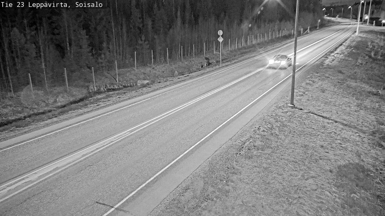 Kelikamerat Kuva Tie 23 Leppävirta, Soisalo, Leppävirta, Pohjois-Savo