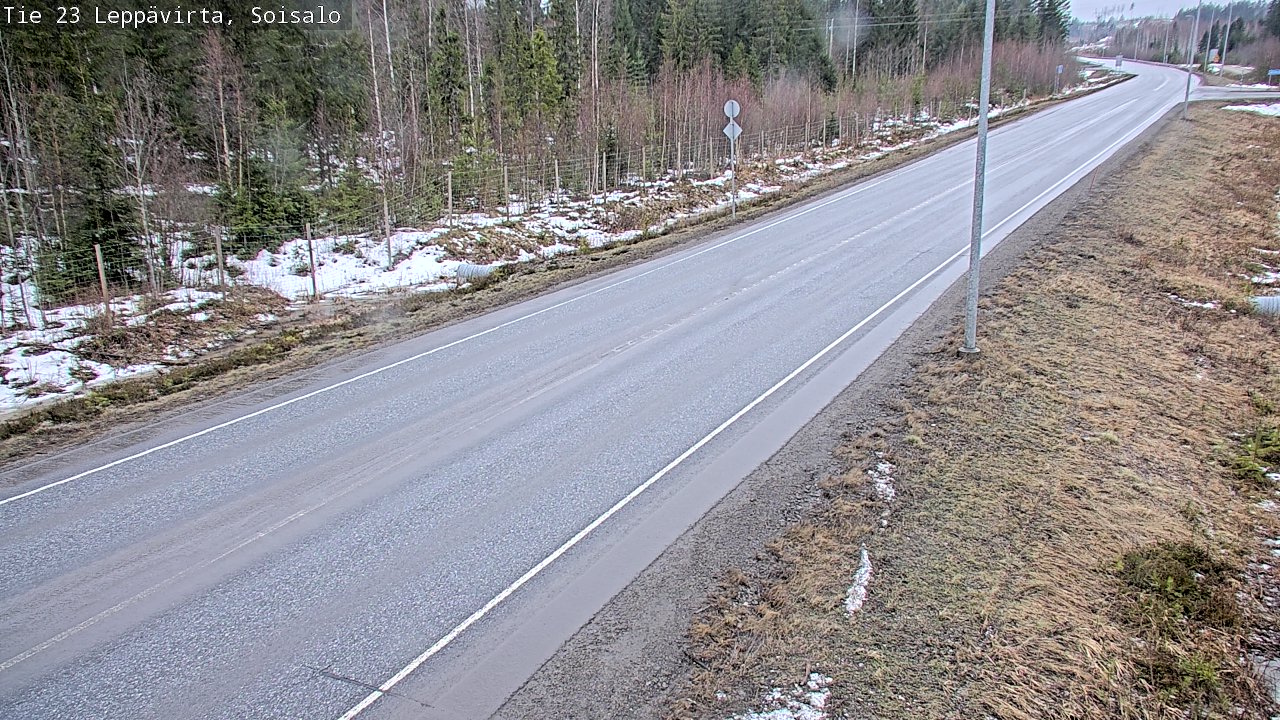 Kelikamerat Kuva Tie 23 Leppävirta, Soisalo, Leppävirta, Pohjois-Savo