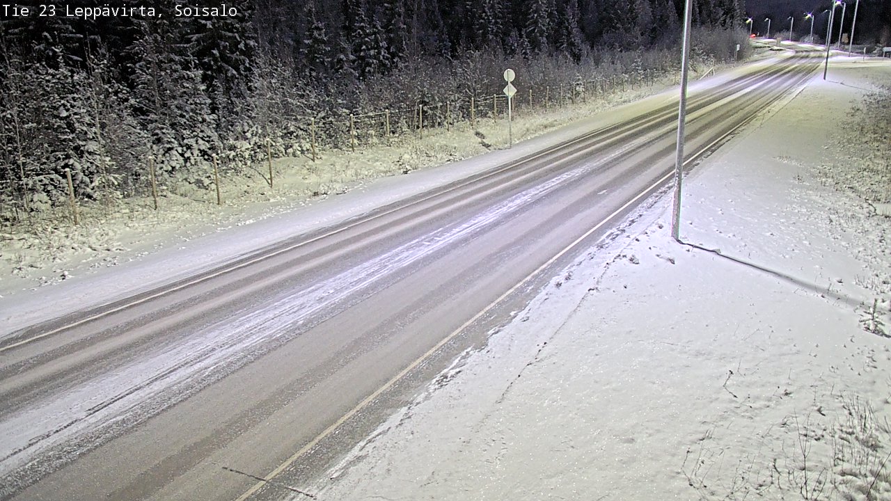 Weather Camera Image Väg 23 Leppävirta, Soisalo, Leppävirta, Pohjois-Savo
