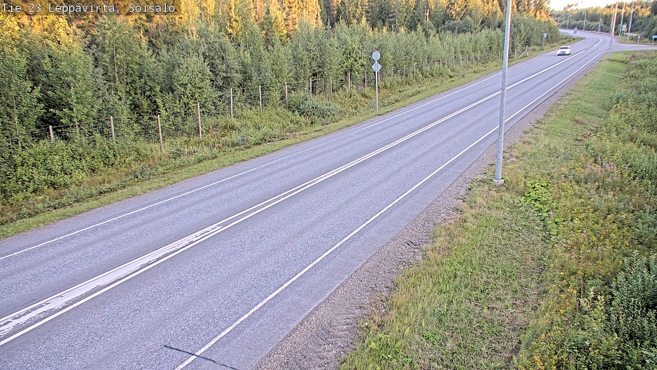 Kelikamerat Kuva Tie 23 Leppävirta, Soisalo, Leppävirta, Pohjois-Savo