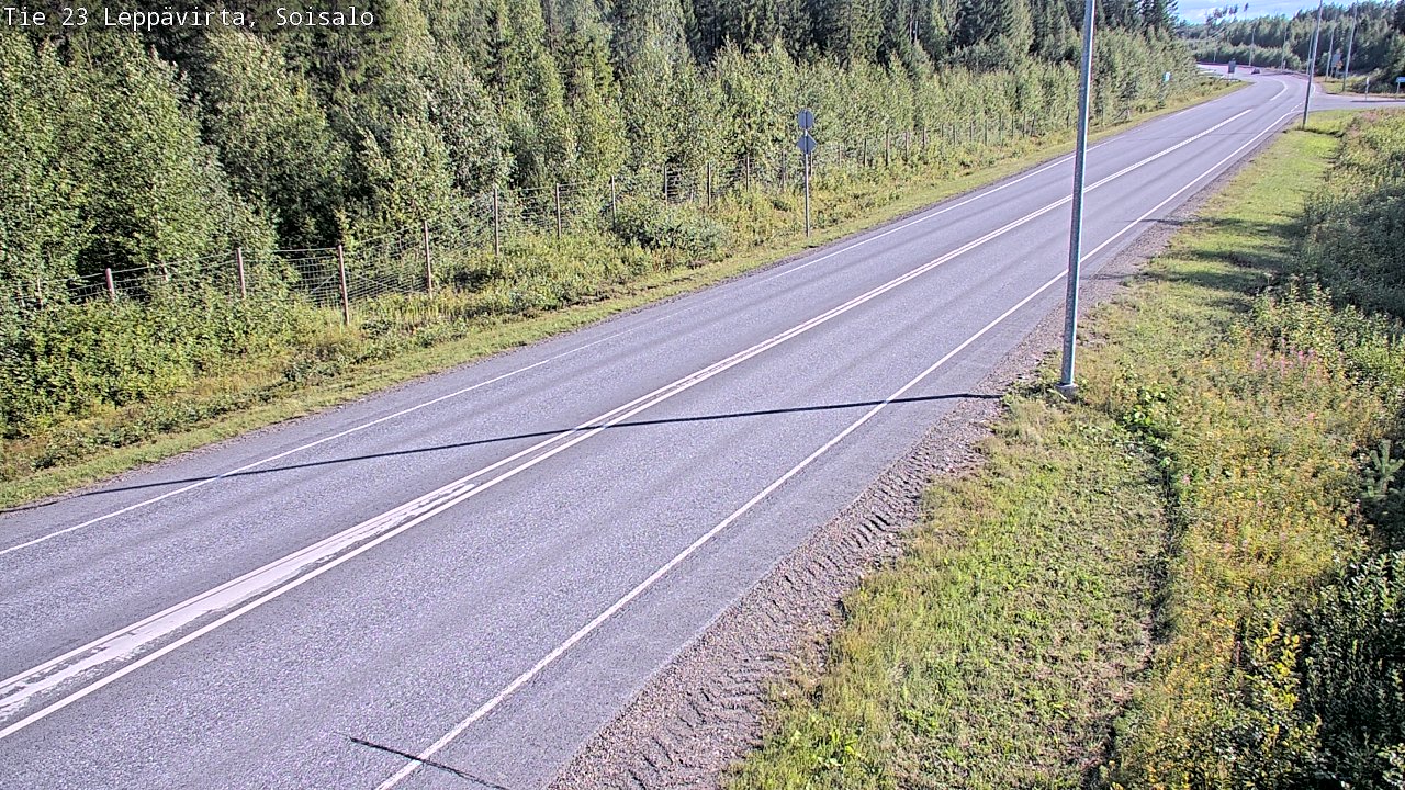Kelikamerat Kuva Tie 23 Leppävirta, Soisalo, Leppävirta, Pohjois-Savo