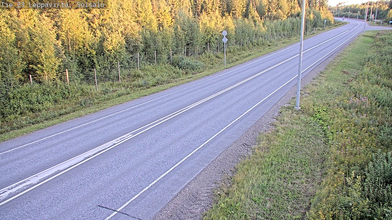 Kelikamerat Kuva Tie 23 Leppävirta, Soisalo, Leppävirta, Pohjois-Savo
