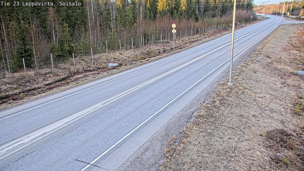 Kelikamerat Kuva Tie 23 Leppävirta, Soisalo, Leppävirta, Pohjois-Savo