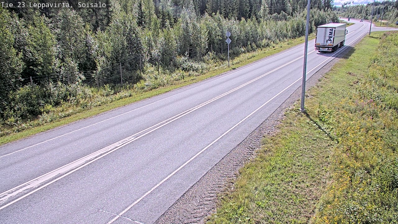 Kelikamerat Kuva Tie 23 Leppävirta, Soisalo, Leppävirta, Pohjois-Savo