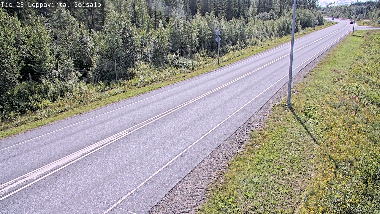 Kelikamerat Kuva Tie 23 Leppävirta, Soisalo, Leppävirta, Pohjois-Savo