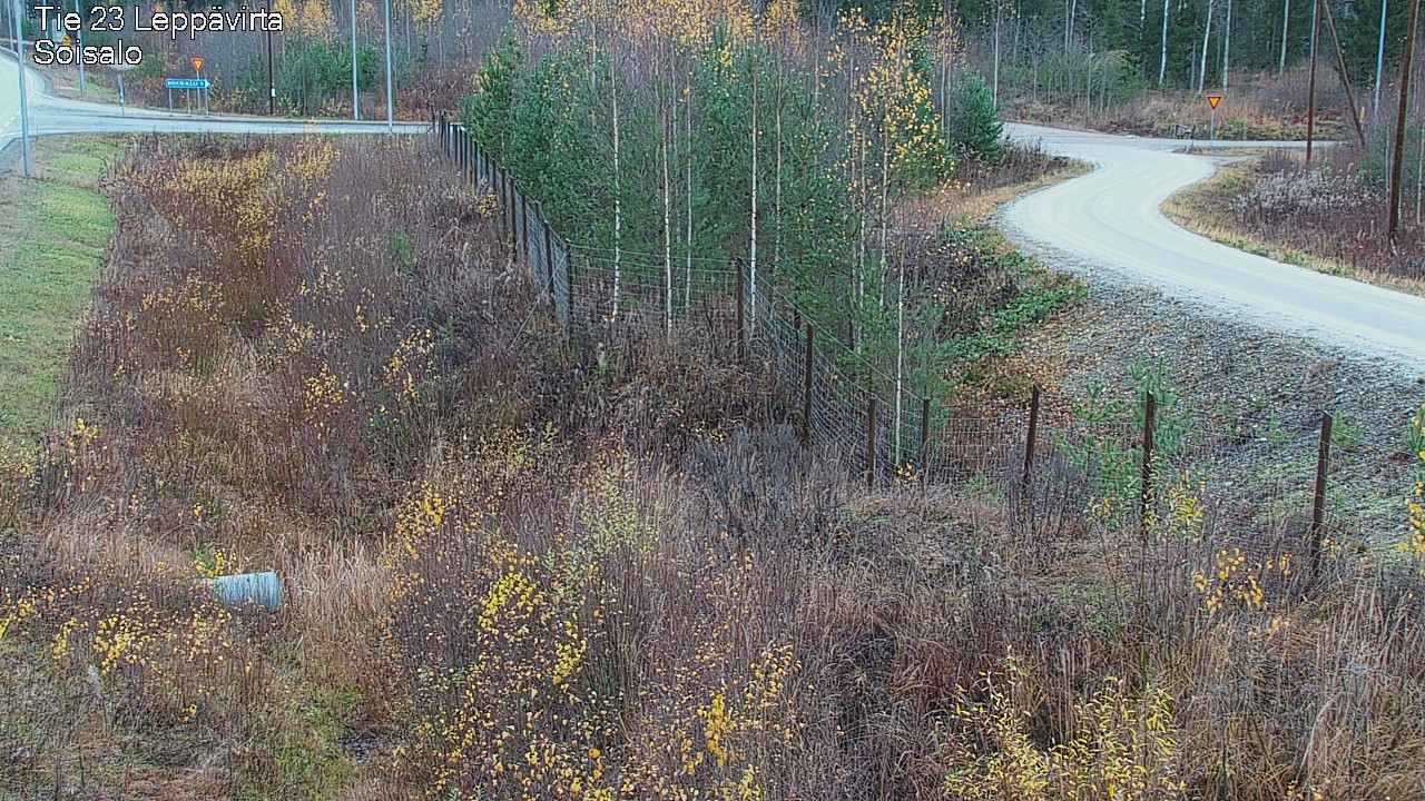 Weather Camera Image Väg 23 Leppävirta, Soisalo, Leppävirta, Pohjois-Savo