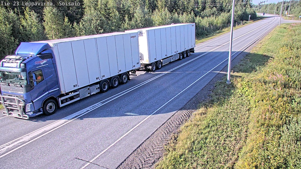 Kelikamerat Kuva Tie 23 Leppävirta, Soisalo, Leppävirta, Pohjois-Savo