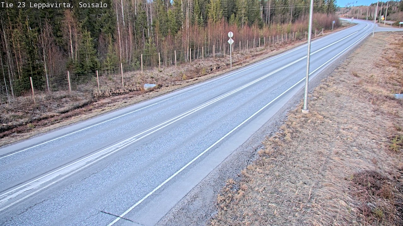 Kelikamerat Kuva Tie 23 Leppävirta, Soisalo, Leppävirta, Pohjois-Savo
