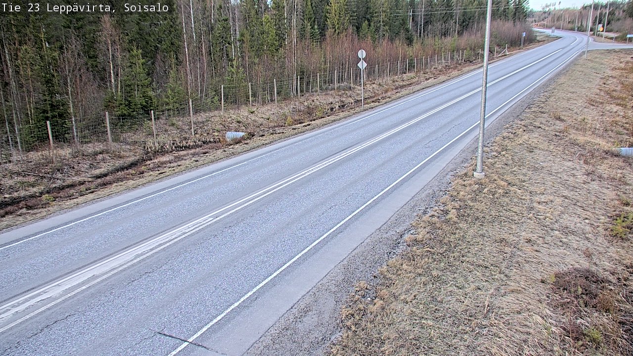 Kelikamerat Kuva Tie 23 Leppävirta, Soisalo, Leppävirta, Pohjois-Savo