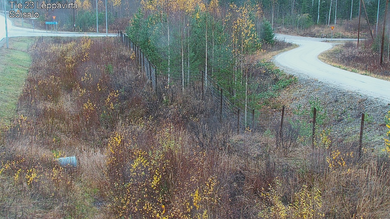 Weather Camera Image Väg 23 Leppävirta, Soisalo, Leppävirta, Pohjois-Savo