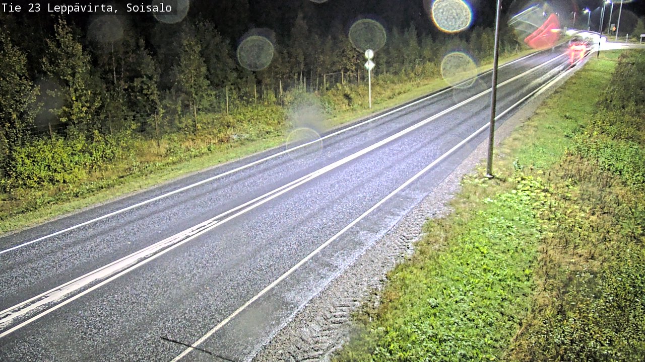 Weather Camera Image Road 23 Leppävirta, Soisalo, Leppävirta, Pohjois-Savo