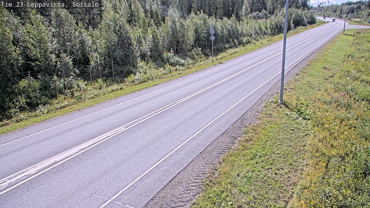 Kelikamerat Kuva Tie 23 Leppävirta, Soisalo, Leppävirta, Pohjois-Savo