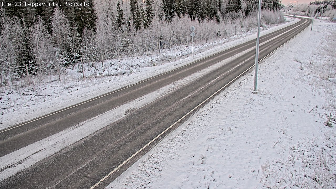 Kelikamerat Kuva Tie 23 Leppävirta, Soisalo, Leppävirta, Pohjois-Savo