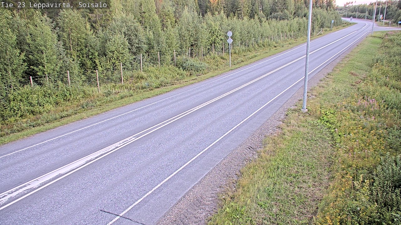 Kelikamerat Kuva Tie 23 Leppävirta, Soisalo, Leppävirta, Pohjois-Savo