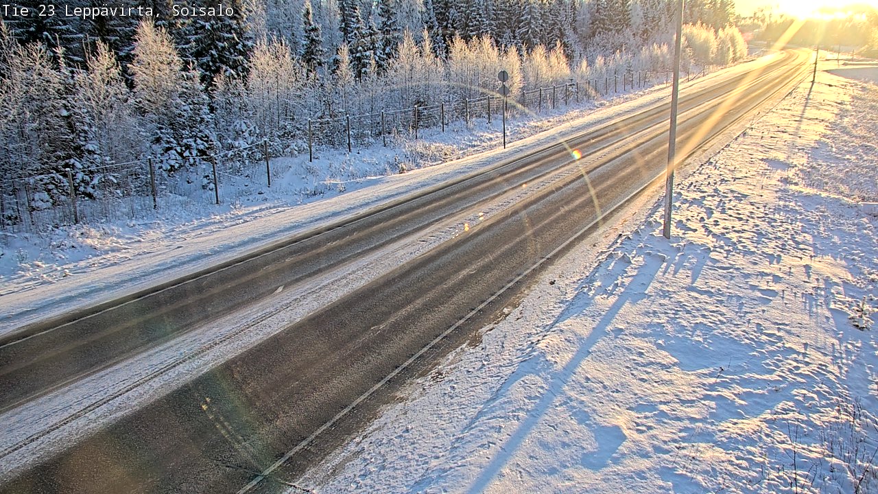 Kelikamerat Kuva Tie 23 Leppävirta, Soisalo, Leppävirta, Pohjois-Savo