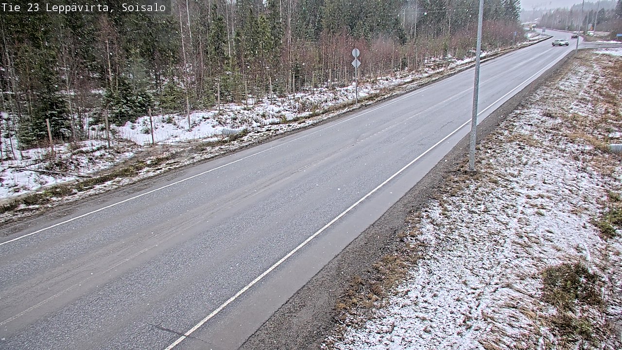 Kelikamerat Kuva Tie 23 Leppävirta, Soisalo, Leppävirta, Pohjois-Savo