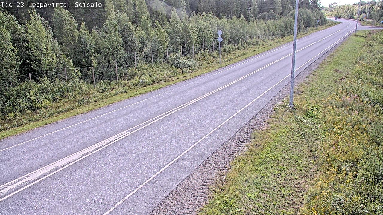 Kelikamerat Kuva Tie 23 Leppävirta, Soisalo, Leppävirta, Pohjois-Savo