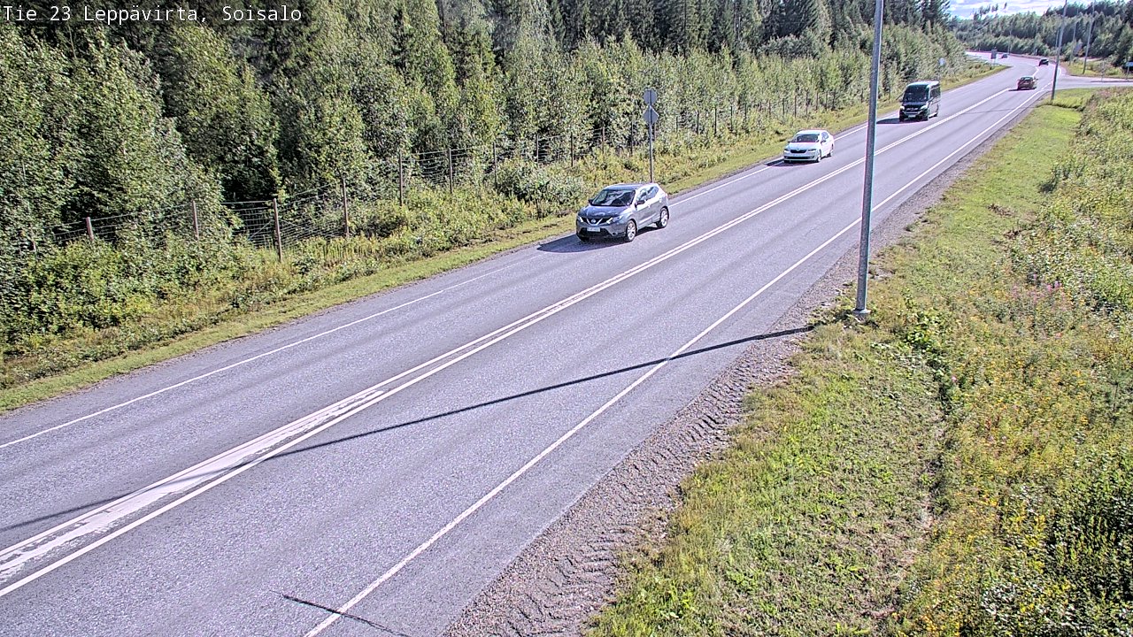 Kelikamerat Kuva Tie 23 Leppävirta, Soisalo, Leppävirta, Pohjois-Savo