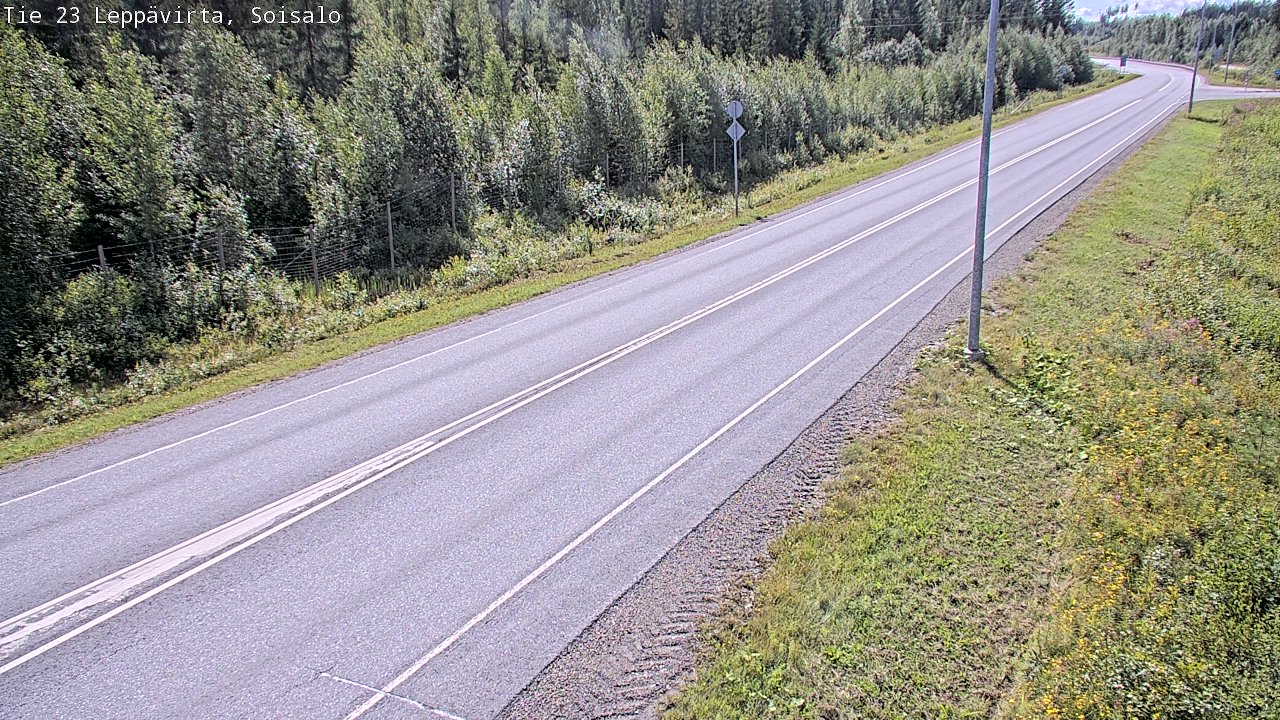 Kelikamerat Kuva Tie 23 Leppävirta, Soisalo, Leppävirta, Pohjois-Savo