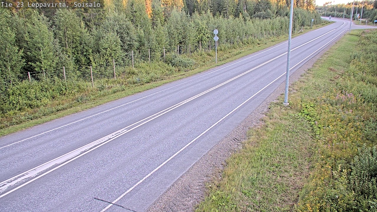 Kelikamerat Kuva Tie 23 Leppävirta, Soisalo, Leppävirta, Pohjois-Savo