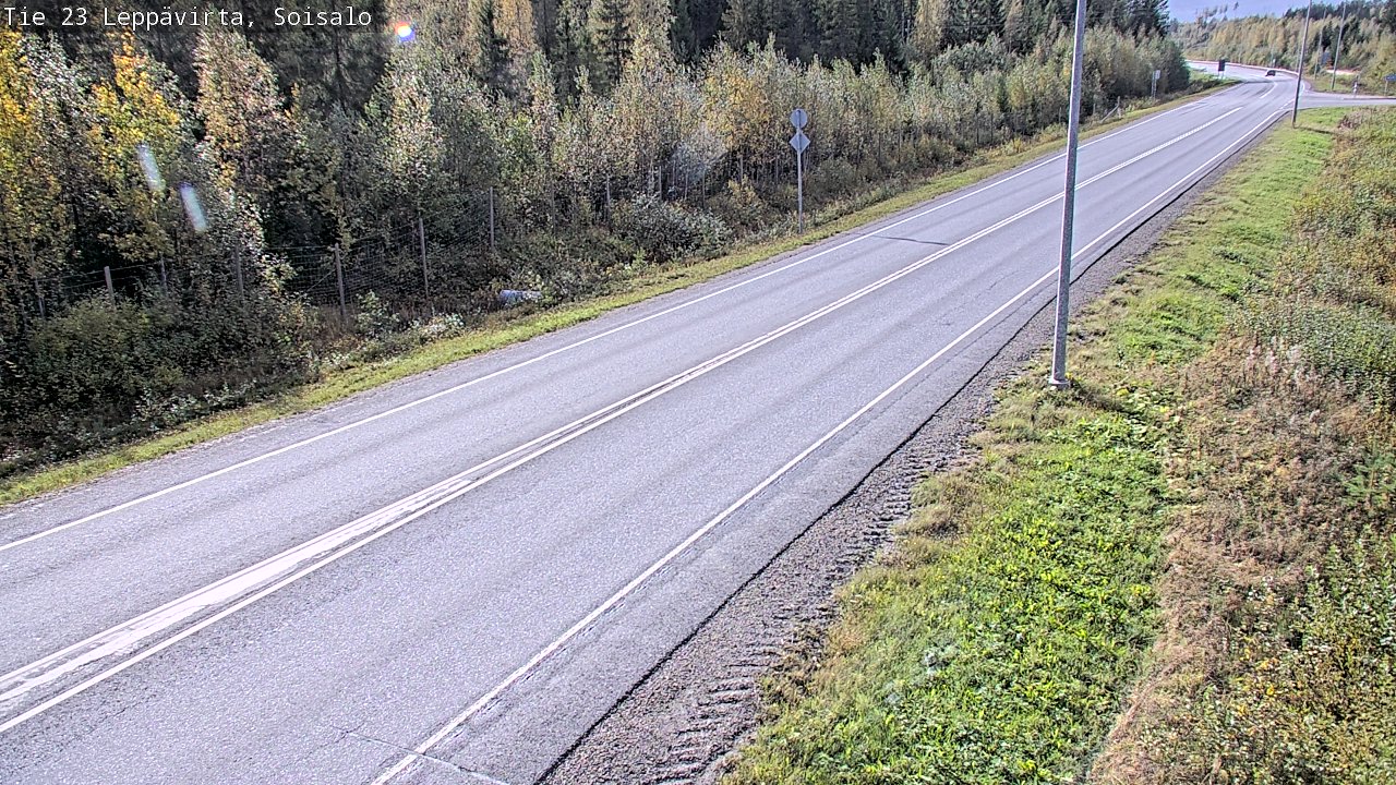 Kelikamerat Kuva Tie 23 Leppävirta, Soisalo, Leppävirta, Pohjois-Savo